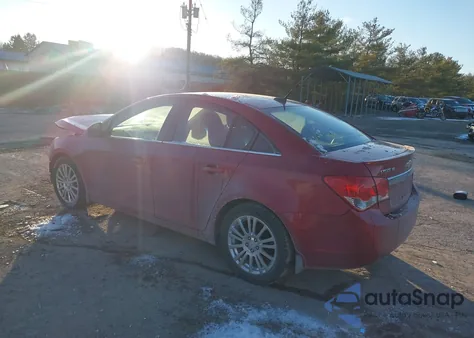 2011 Chevrolet Cruze Eco z USA, uszkodzony, nr VIN 1G1PJ5S91B7231044